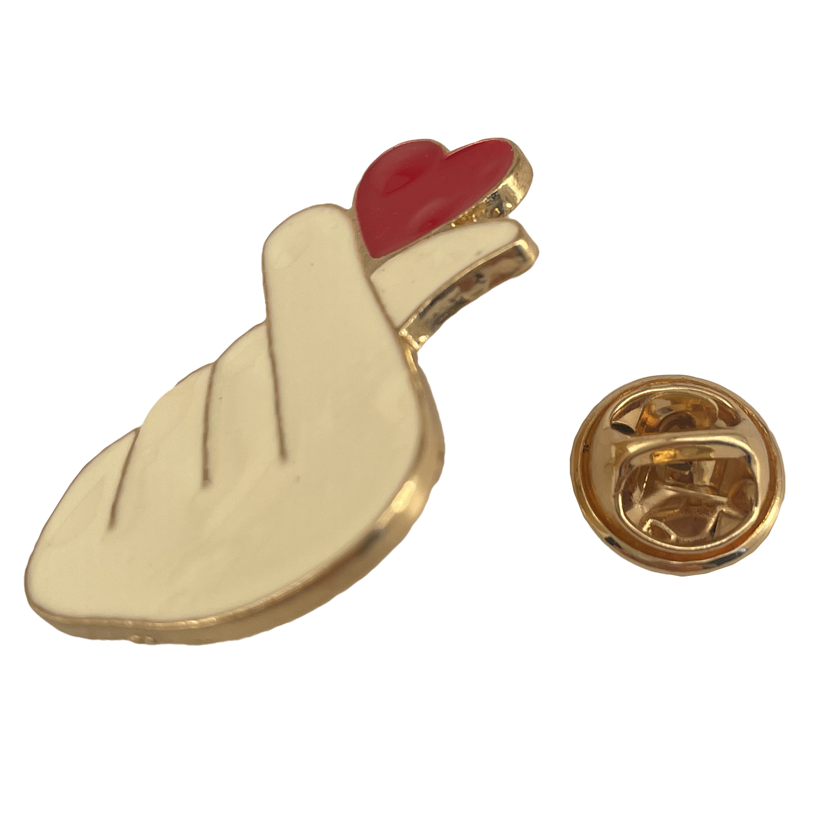 Heart Gesture Soft Enamel Pin