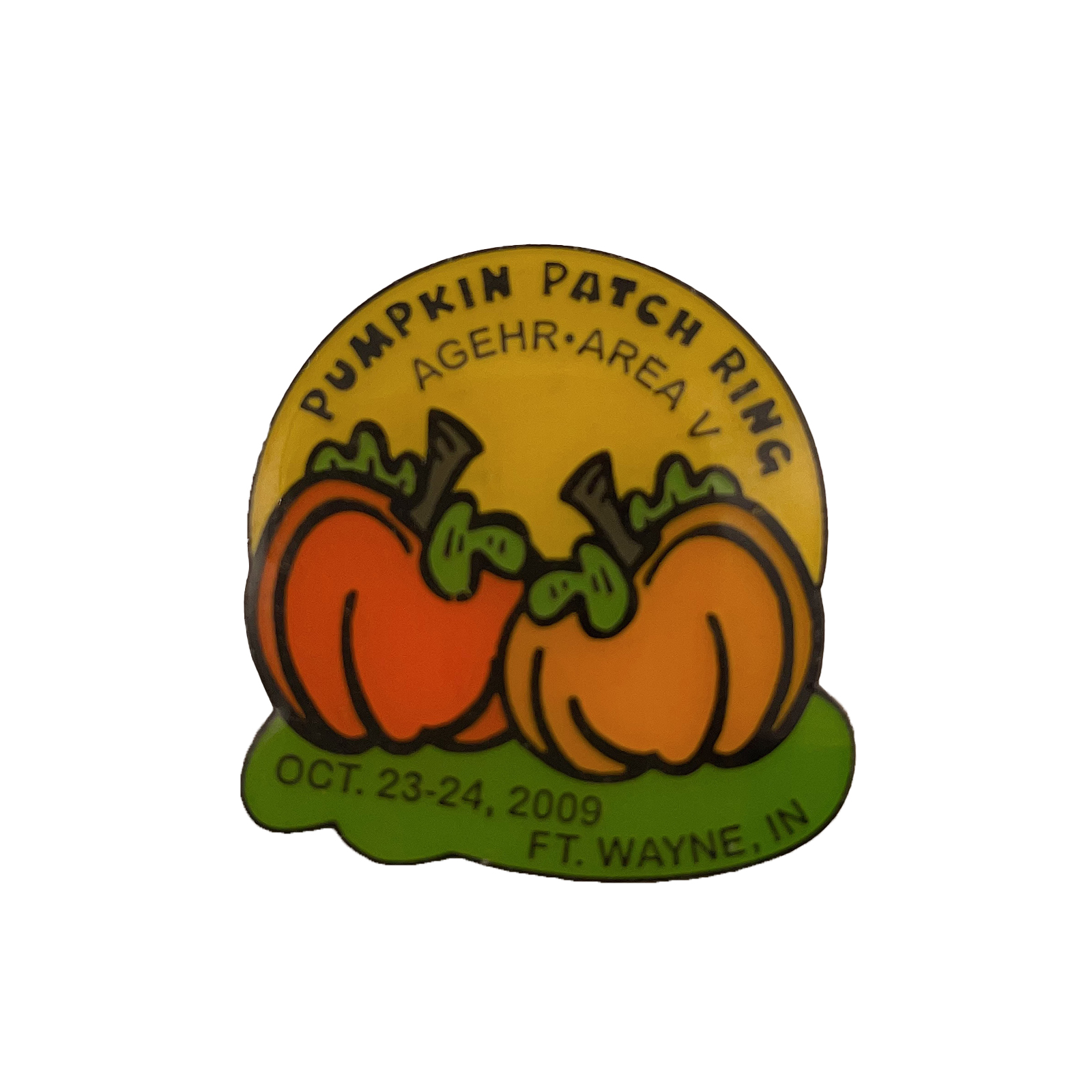 Pumpkin Field Gathering Commemorative Badge