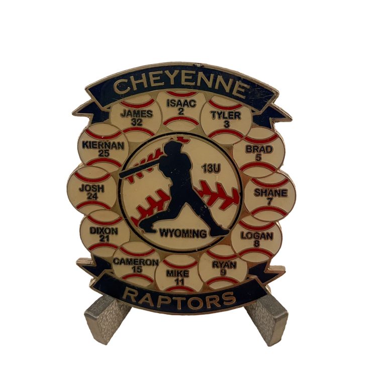 Cheyenne Raptors Lapel Pin