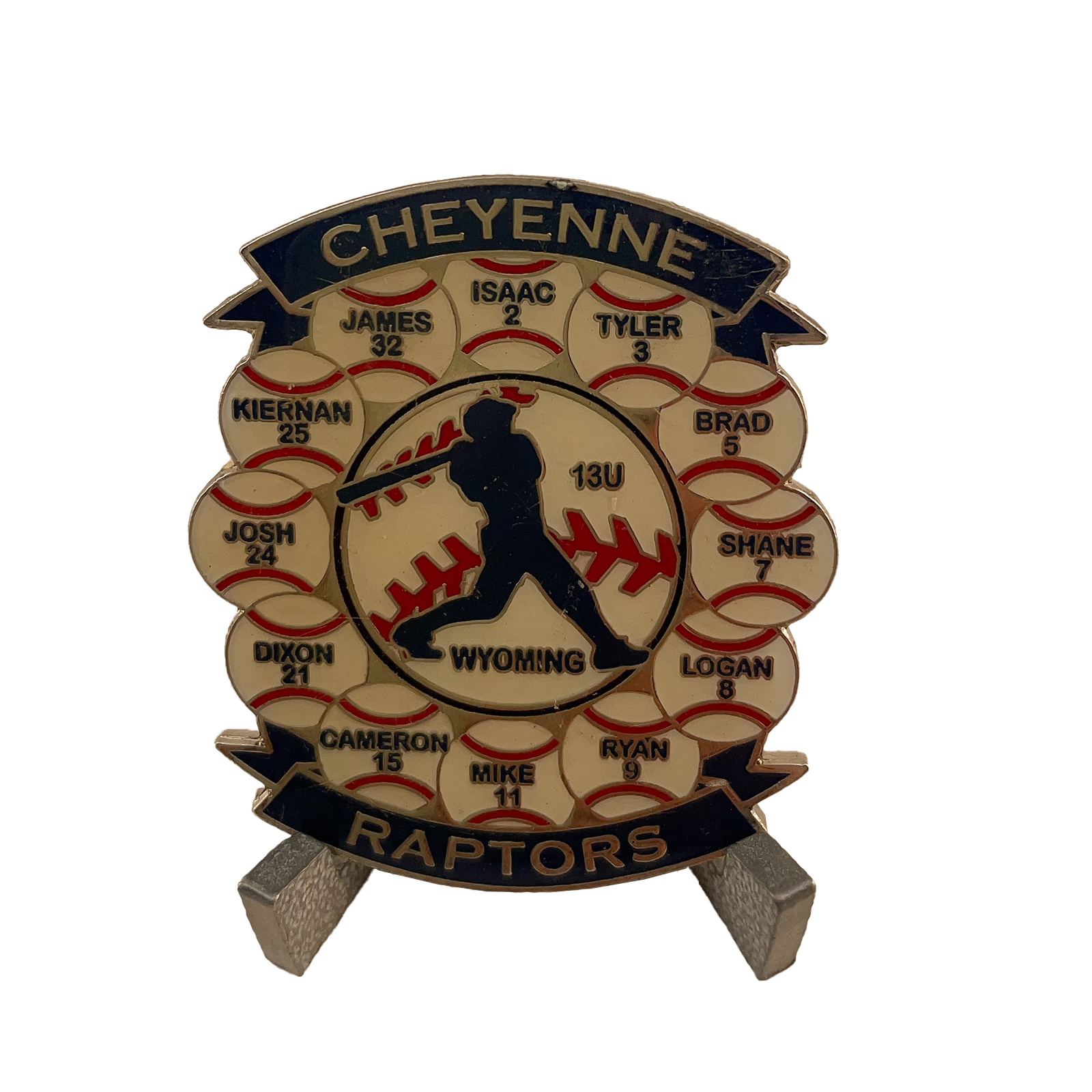 Cheyenne Raptors Lapel Pin