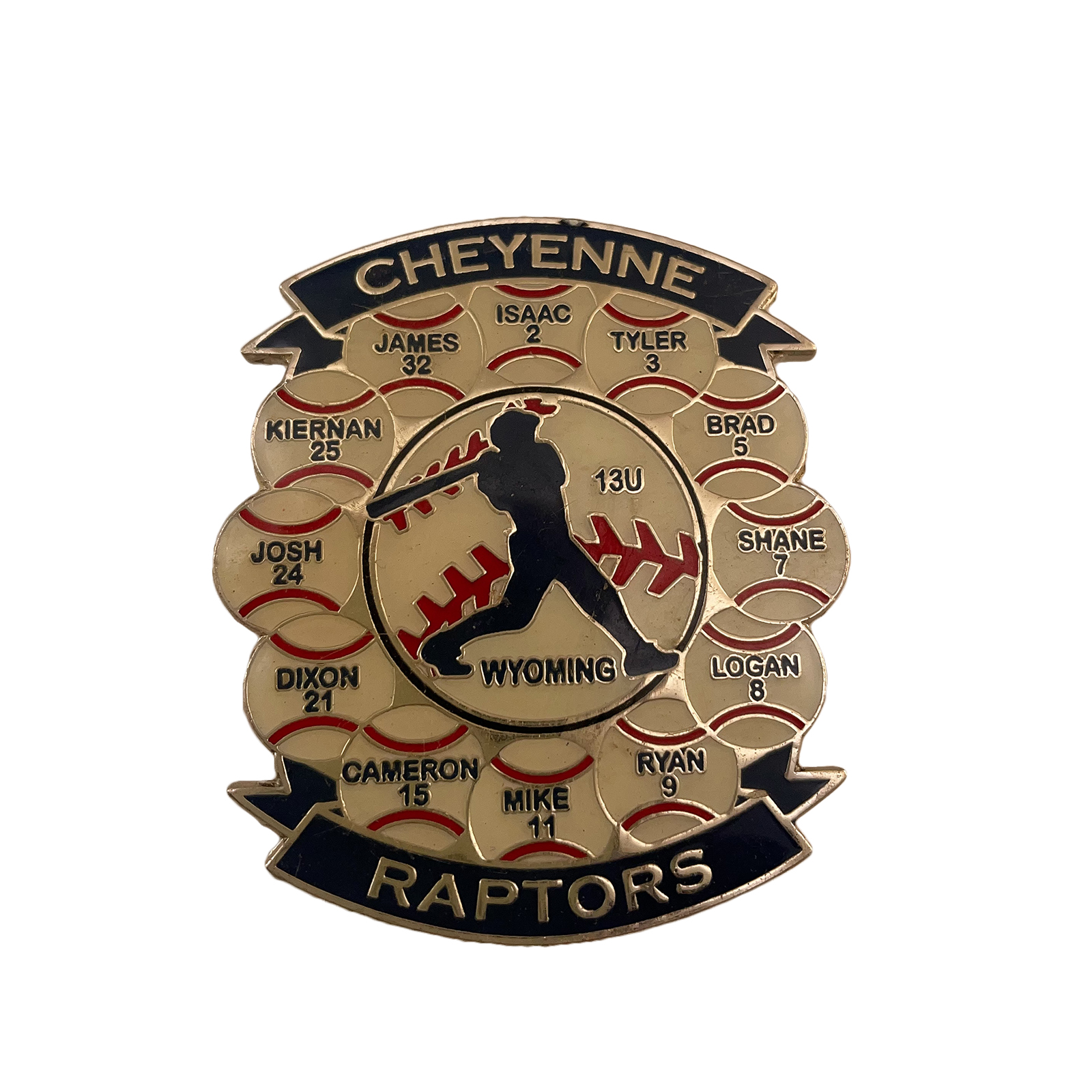 Cheyenne Raptors Lapel Pin