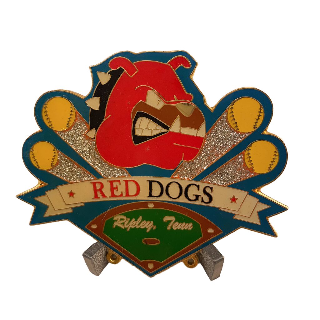 Red Dogs Baseball Team Commemorative Badge