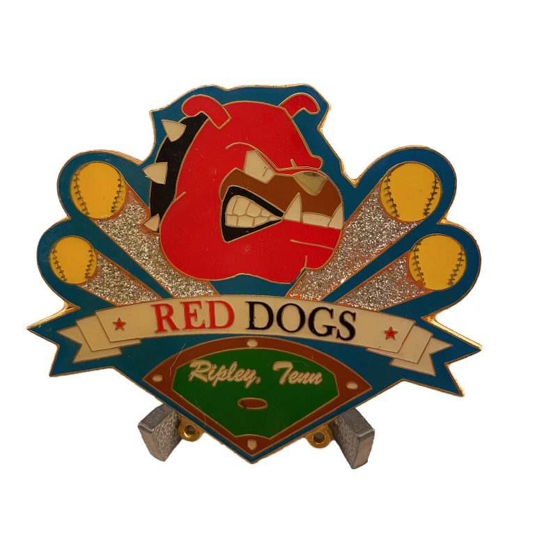 Red Dogs Baseball Team Commemorative Badge