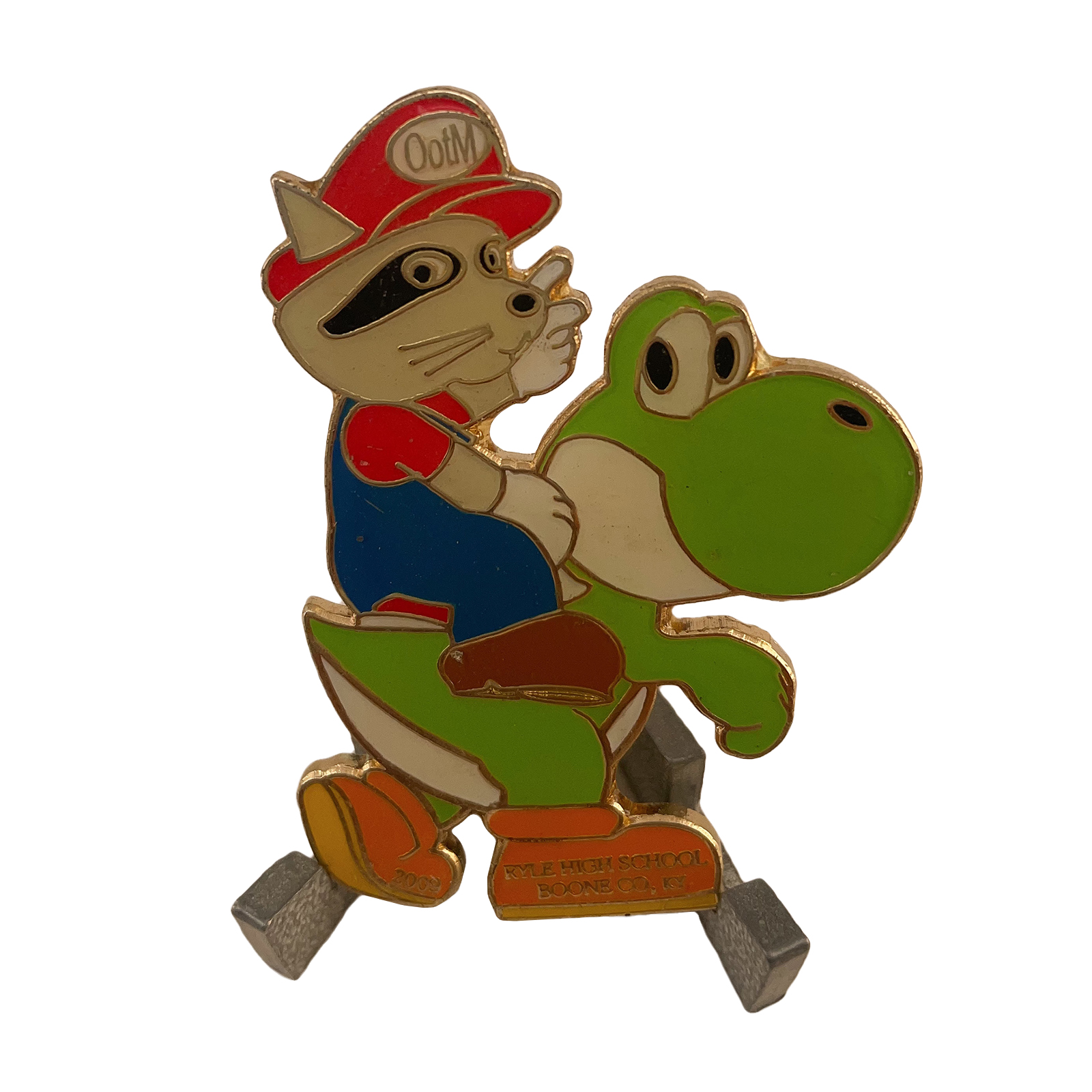 Mario and Yoshi Soft Enamel Pin