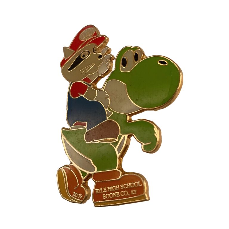 Mario and Yoshi Soft Enamel Pin