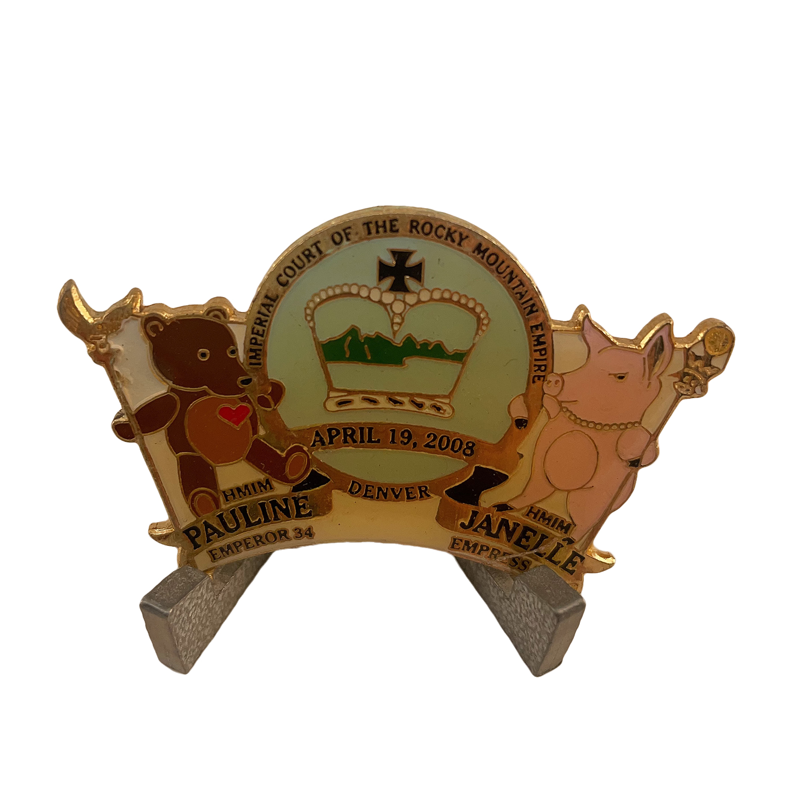 Rocky Mountain Imperial Court Commemorative Badge
