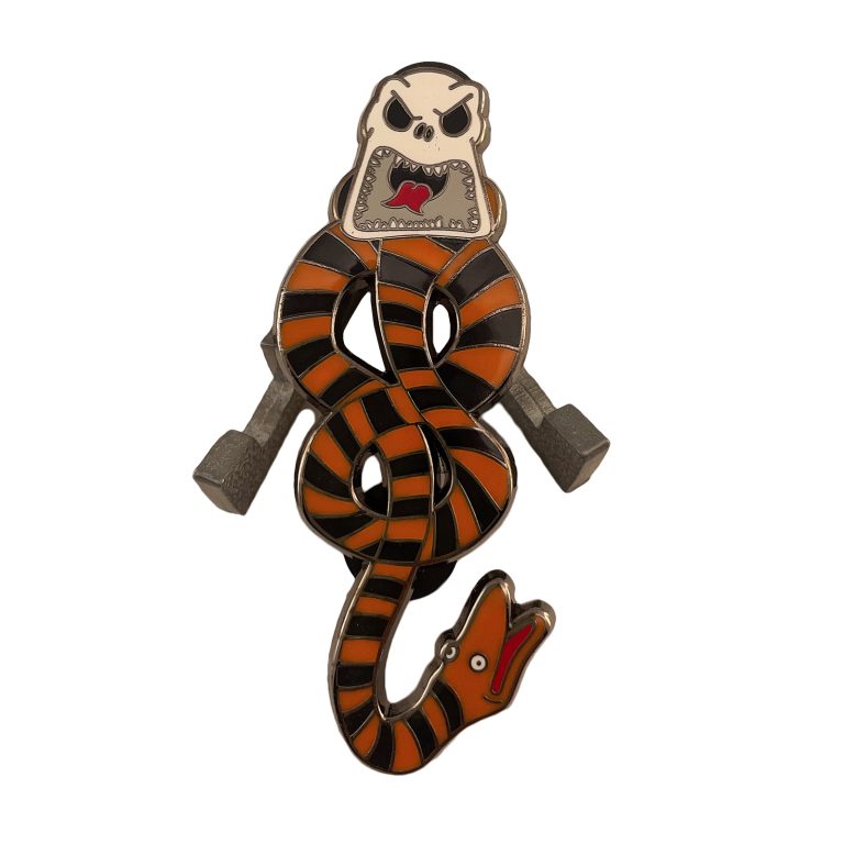 Skull Snake Badge