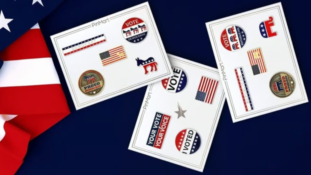 Political Lapel Pin