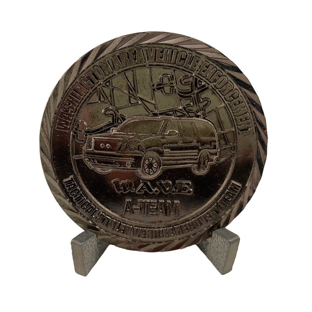 Washington Area Vehicle Enforcement Challenge Coin