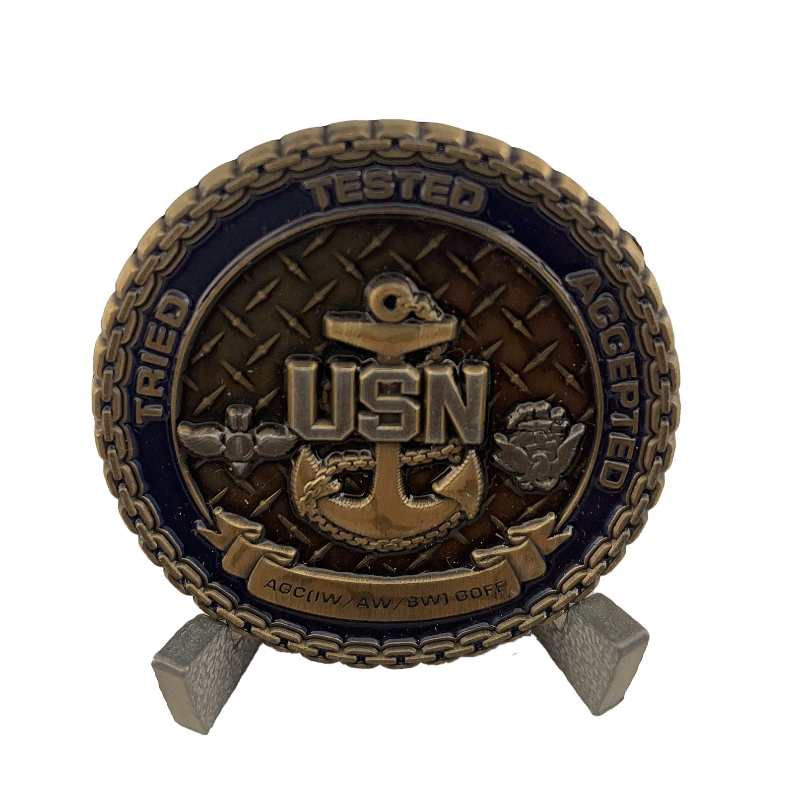 USN Weather and Ocean Command Custom Challenge Coin