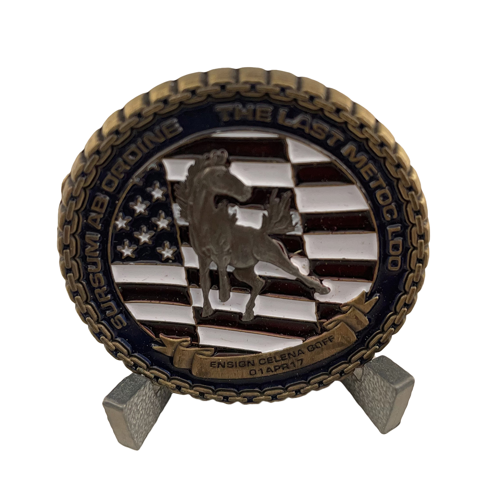 USN Weather and Ocean Command Custom Challenge Coin