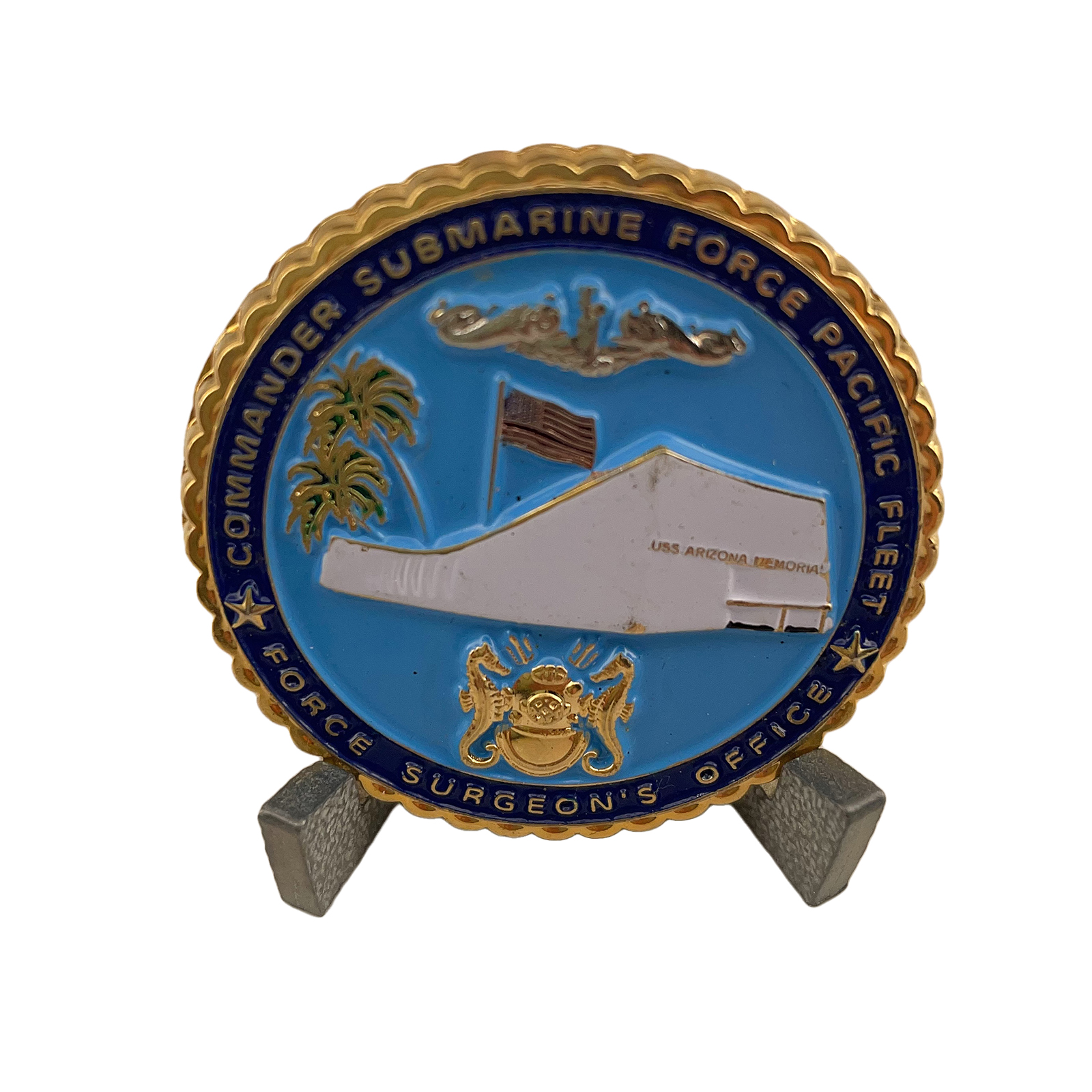 USS Arizona Memorial Custom Challenge Coin