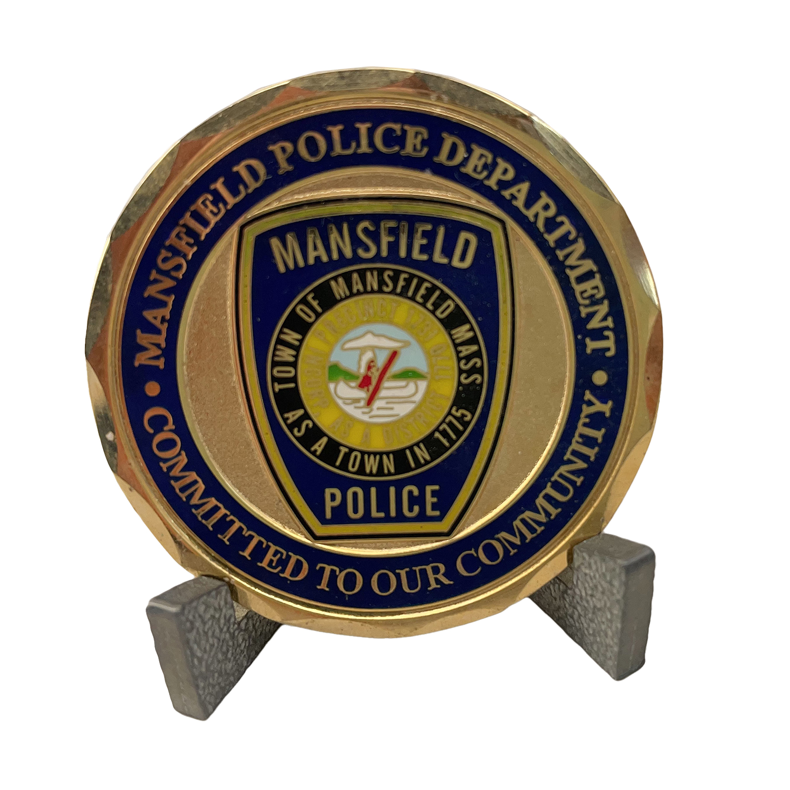 Mansfield Police Department Challenge Coin