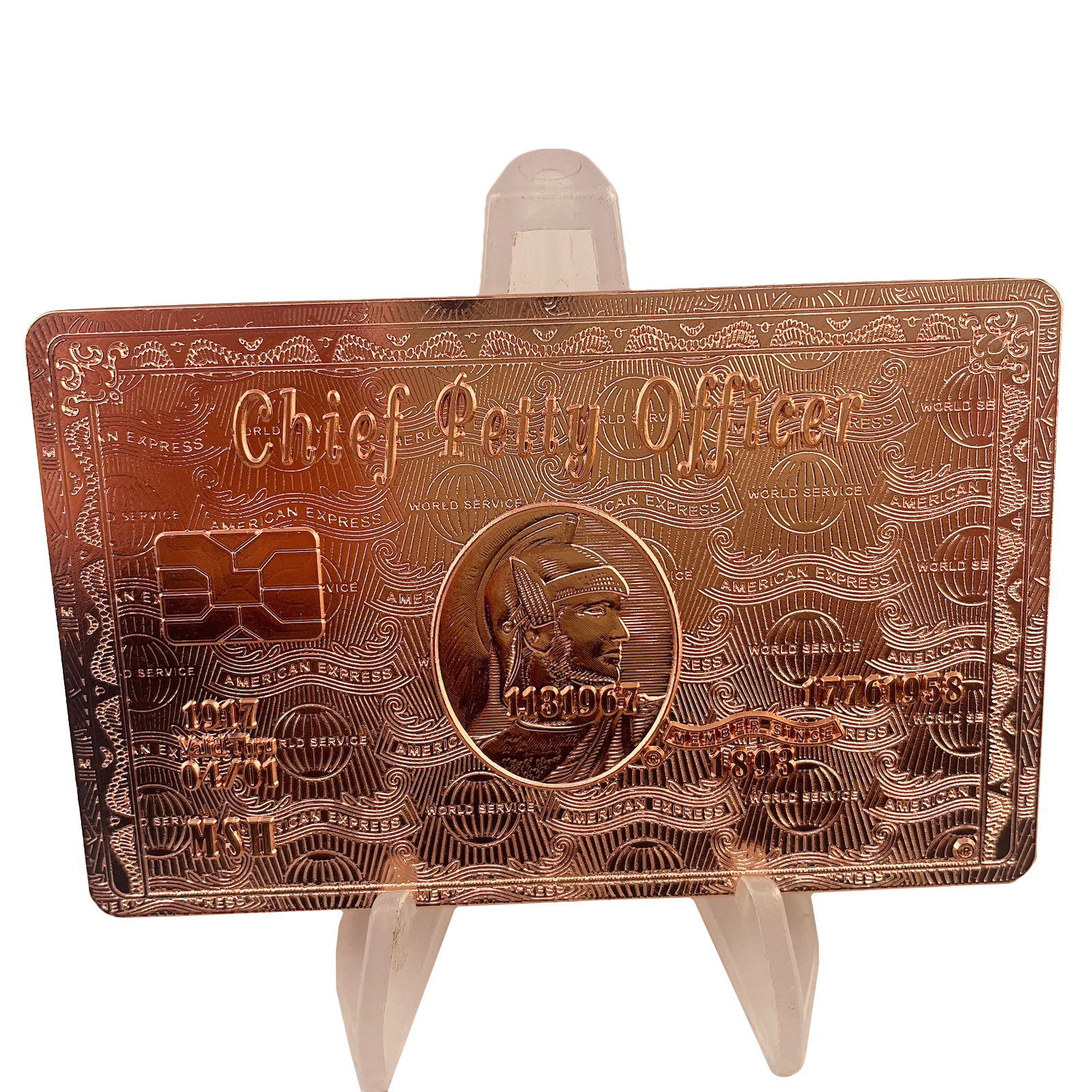 USN Chief Petty Officer Custom Challenge Coin