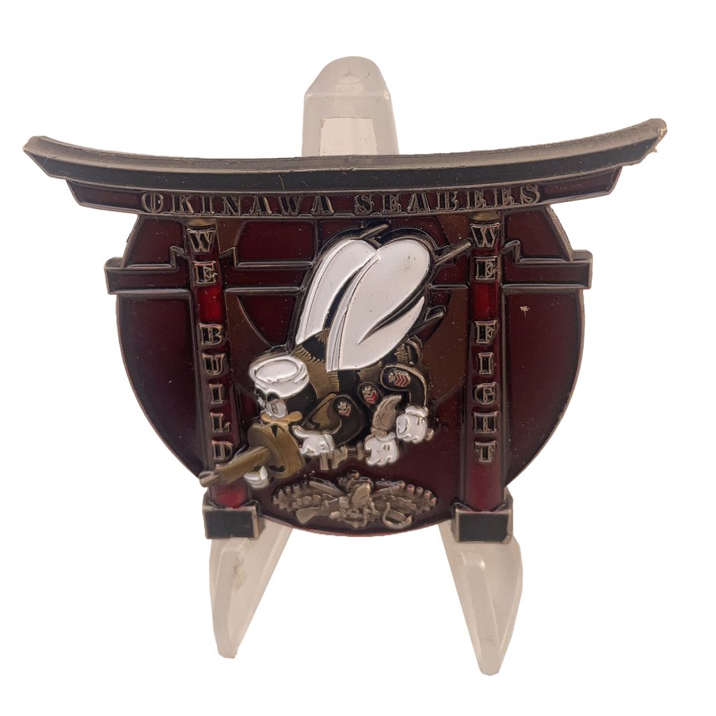 USN Okinawa Seabees Challenge Coin
