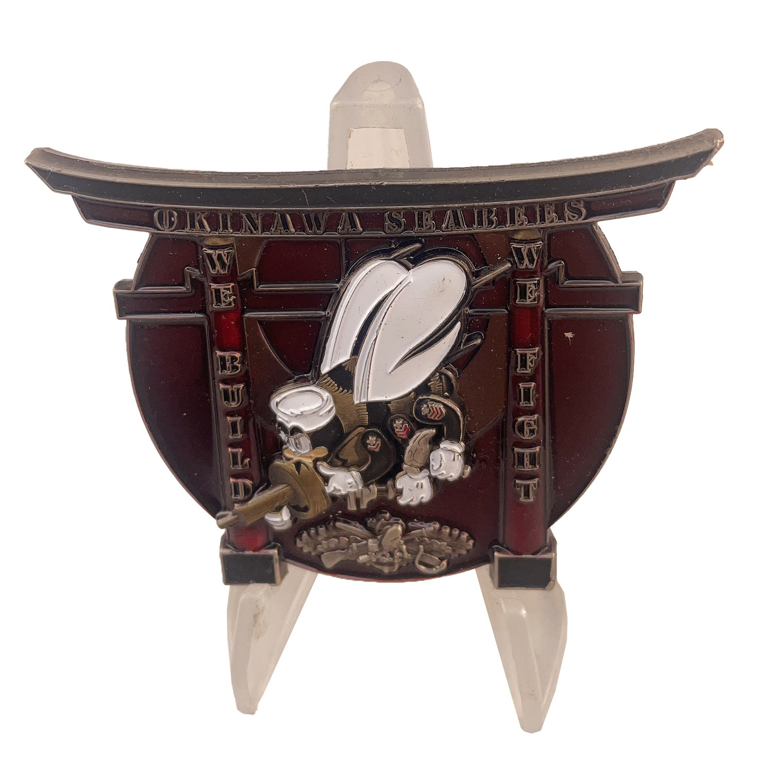 USN Okinawa Seabees Challenge Coin