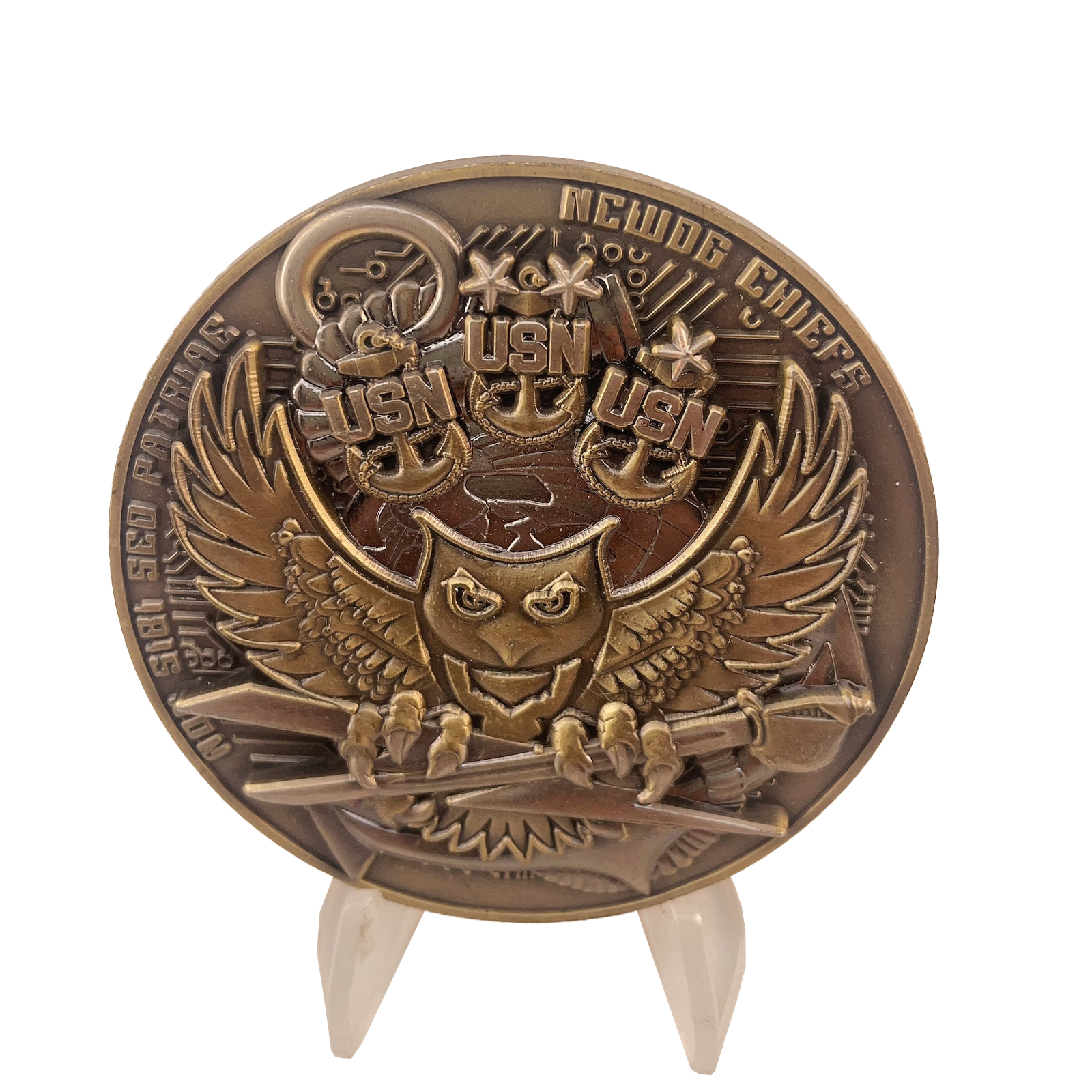 USN Navy SEALs Sixth Team Challenge Coin