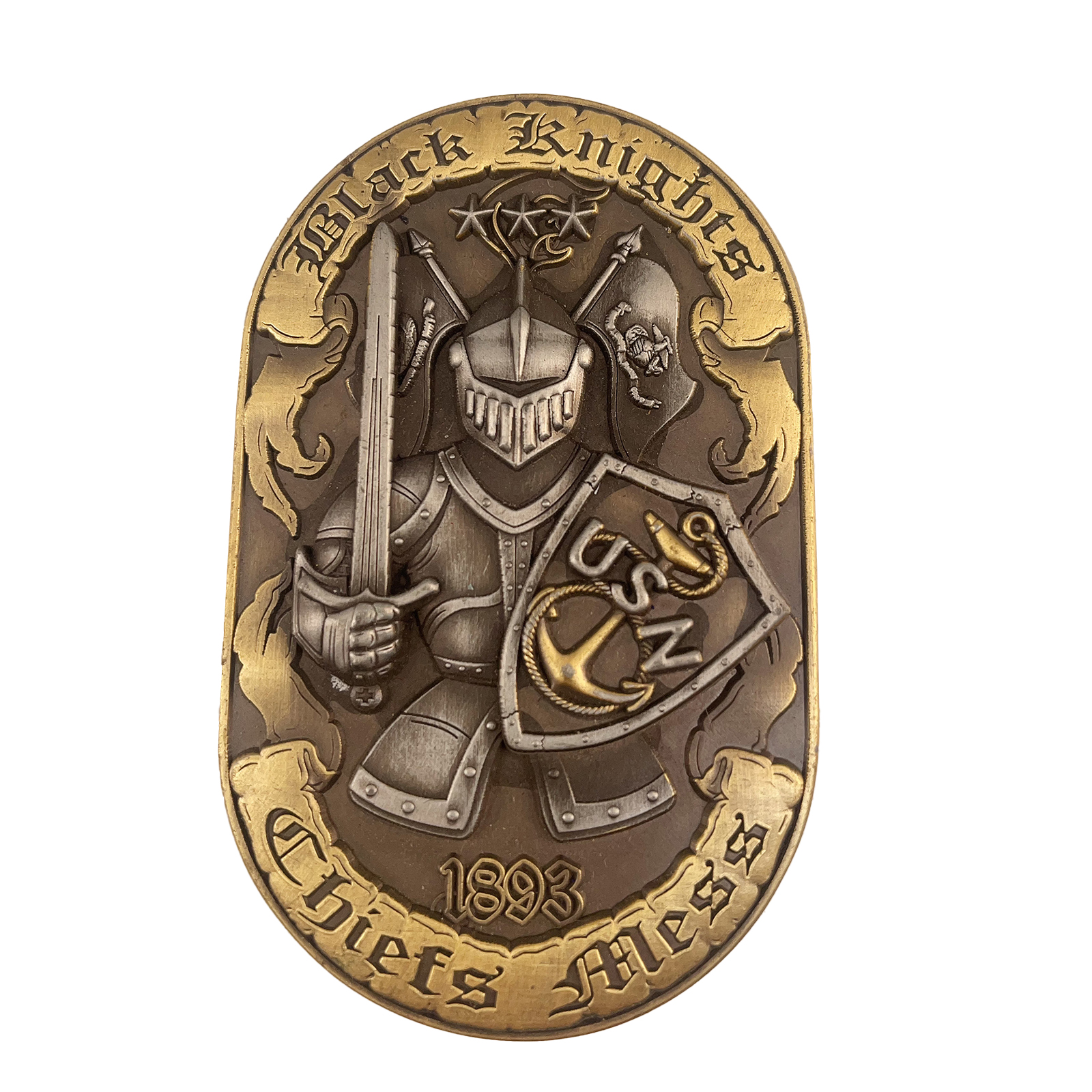 USS Frank E. Petersen Jr. Challenge Coin