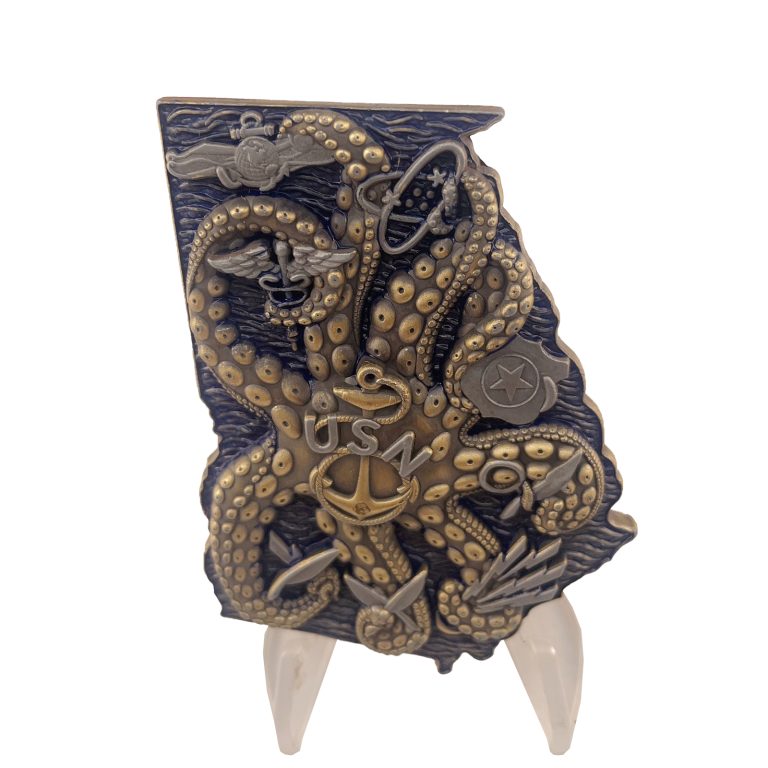 USN Georgia Chief Sergeant Association Challenge Coin