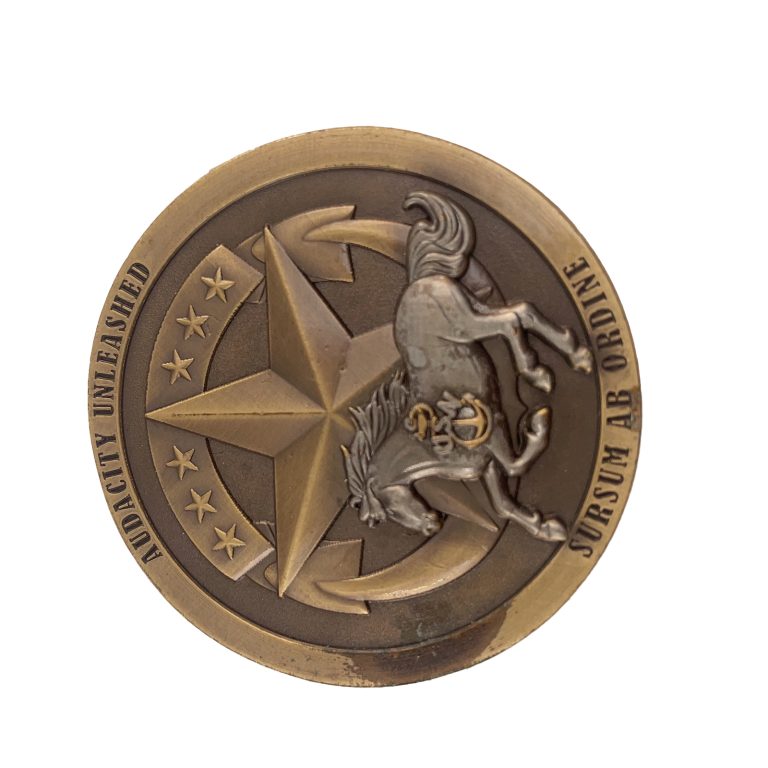 USS Mustin Challenge Coin