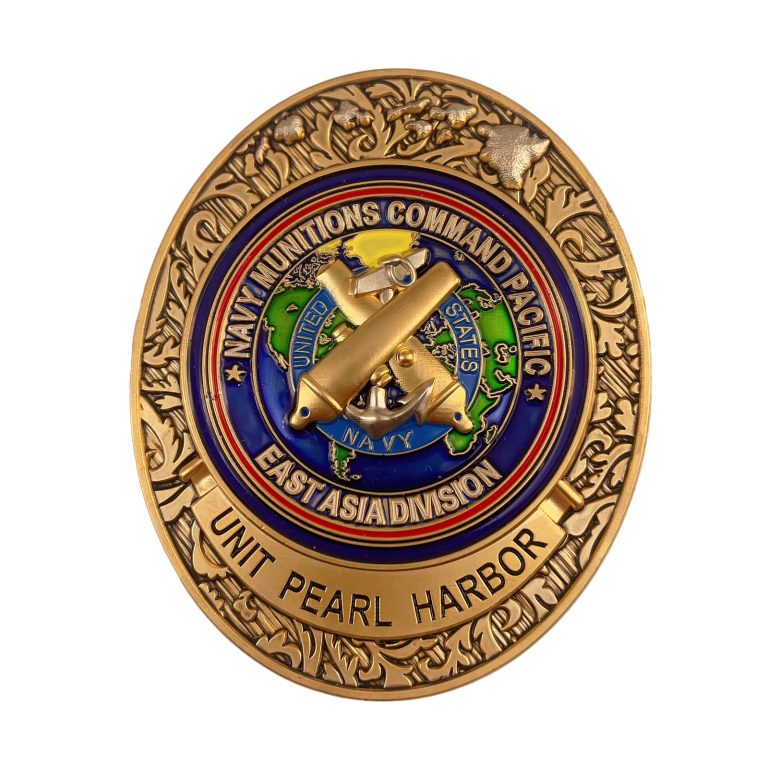 USN Pearl Harbor Unit Official Unit Challenge Coin