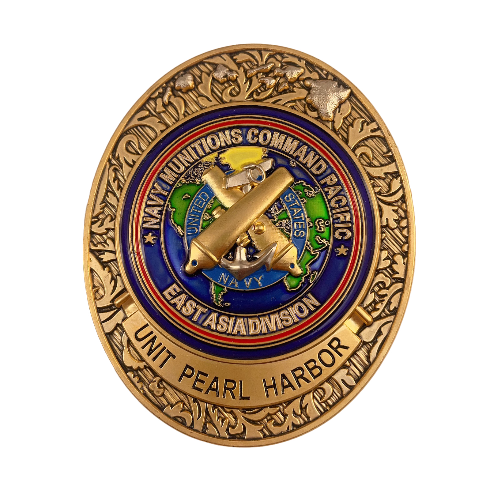 USN Pearl Harbor Unit Official Unit Challenge Coin