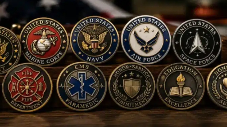 Fire and EMS Coins