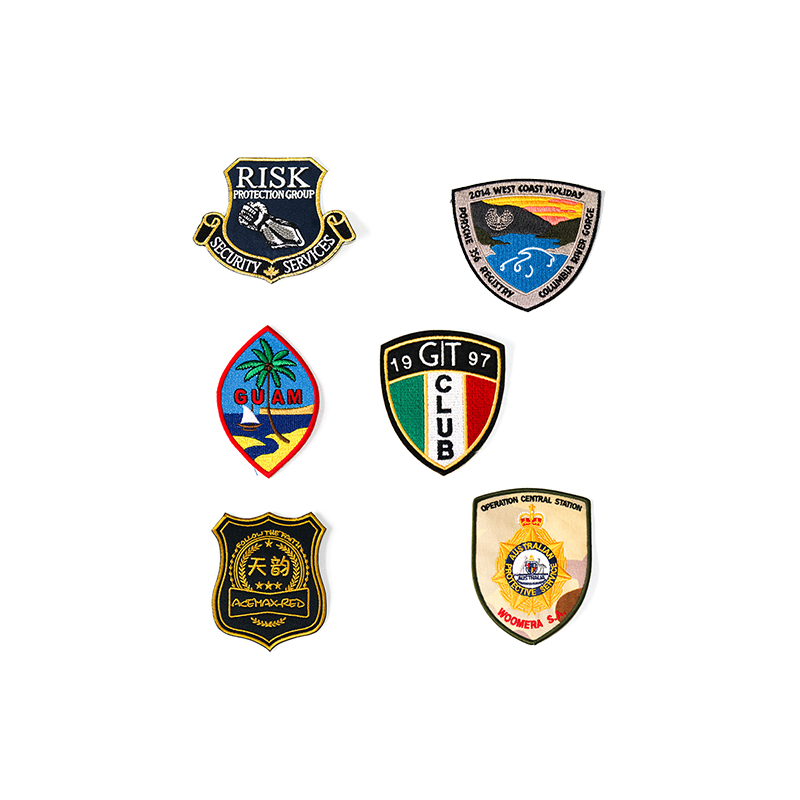 Military and Security Theme: Embroidery Patches