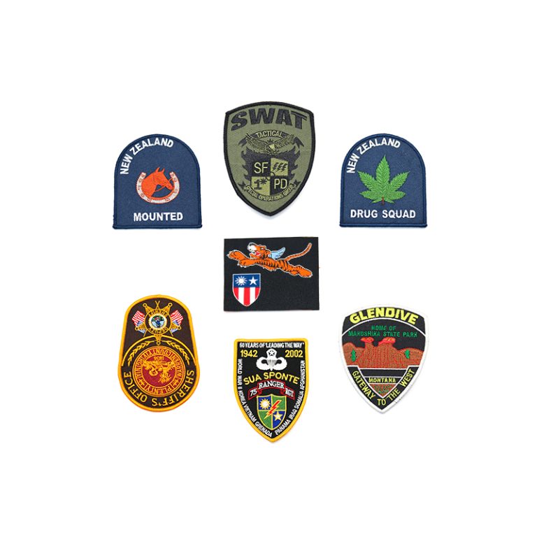 Safety Activities Embroidery Patches