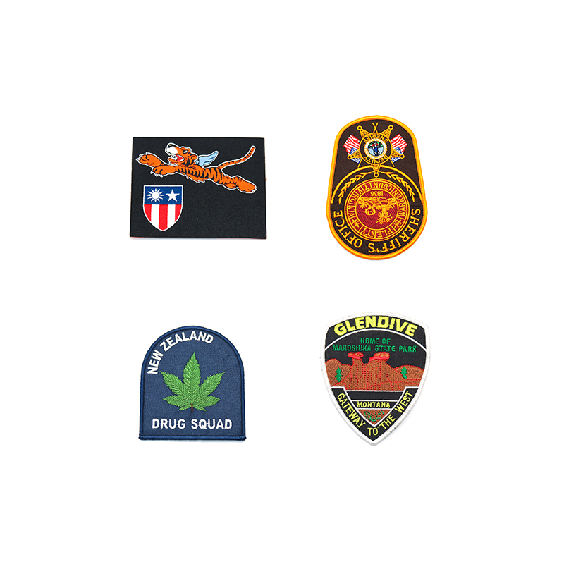 Safety Activities Embroidery Patches