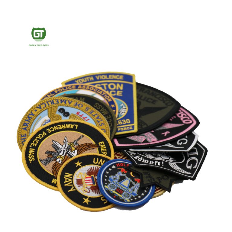 Military And Police Customized Embroidery Patches