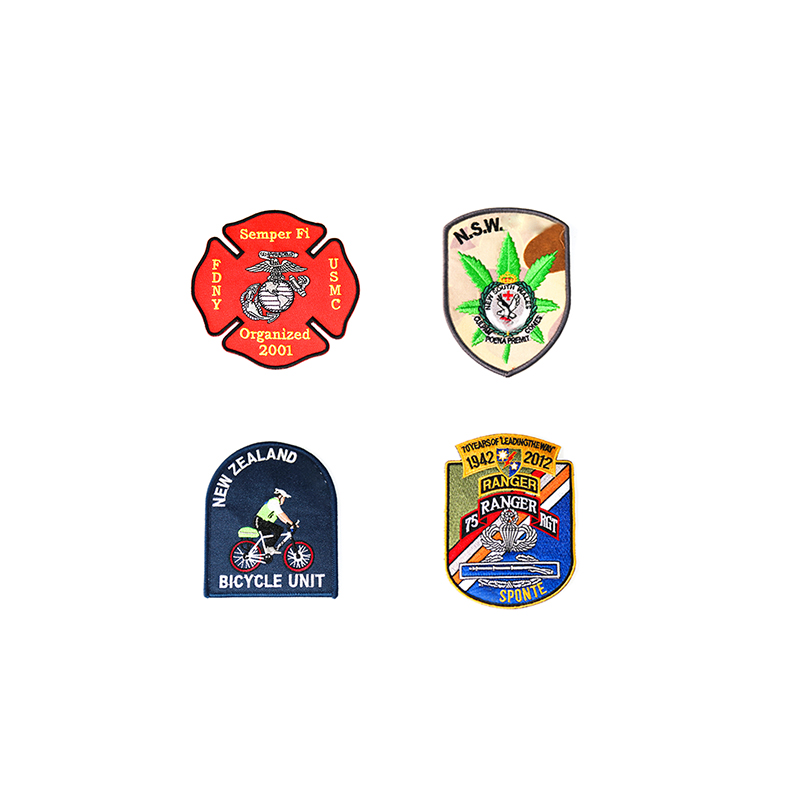 Military And Police Customized Embroidery Patches