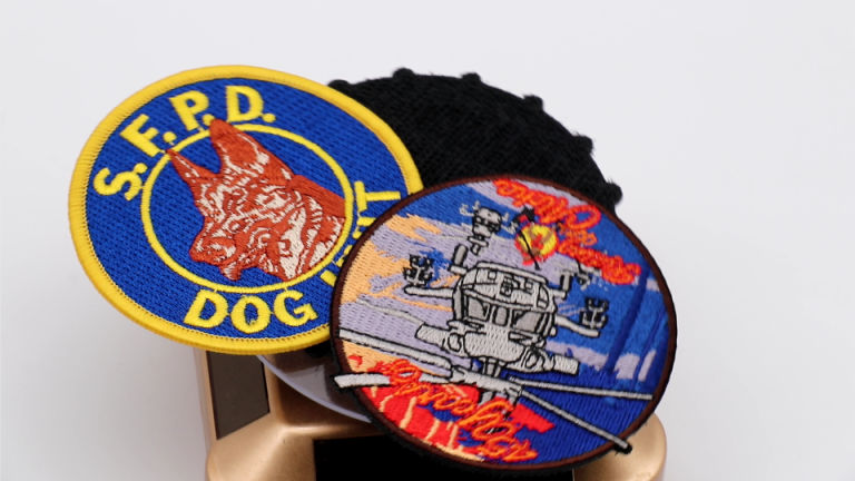 Police Commemorate Embroidery Patches