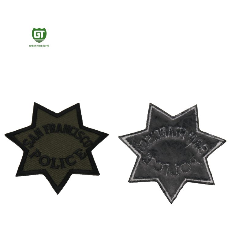 Police And Fire Embroidery Patches