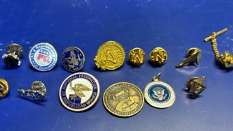Political Lapel Pin