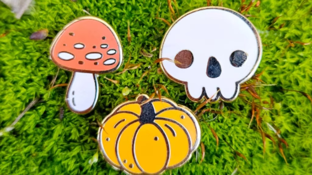Halloween lapel pin