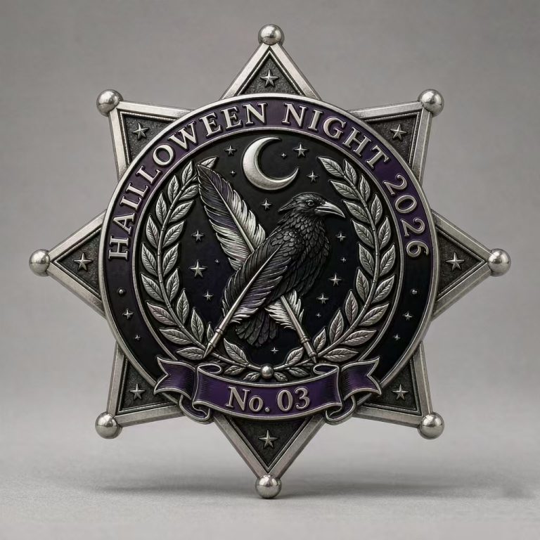 Nevermore 2026 Raven Badge