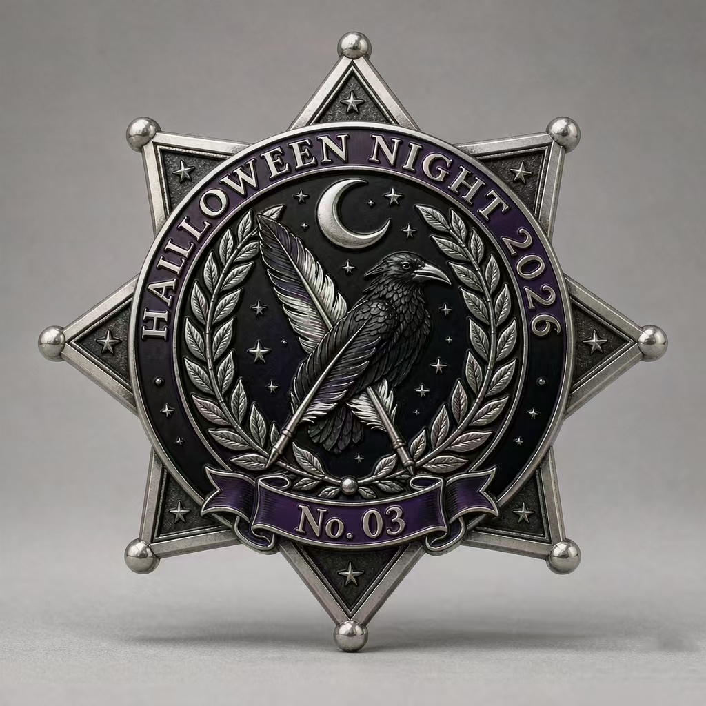 Nevermore 2026 Raven Badge