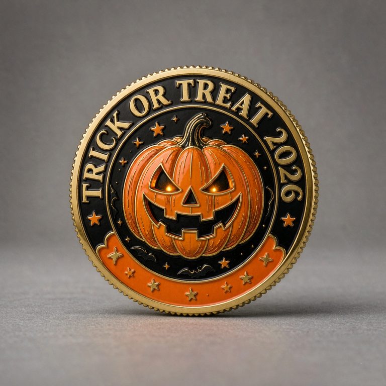 Halloween Pumpkin Badge
