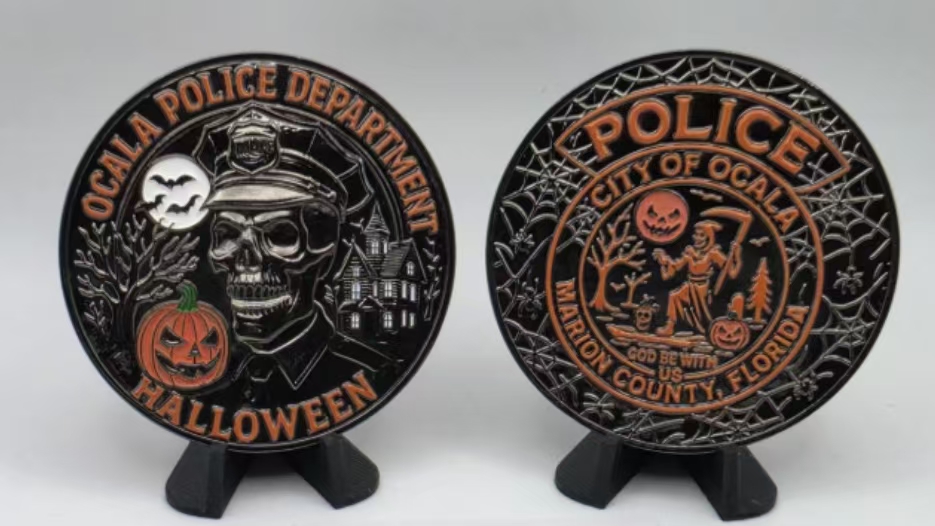 Halloween Challenge Coin