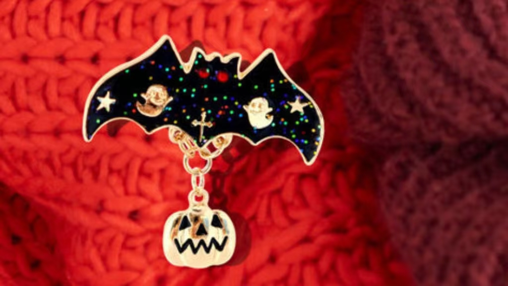 Halloween lapel pin