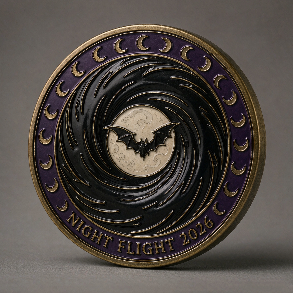 Night Flight 2026 Halloween Badge