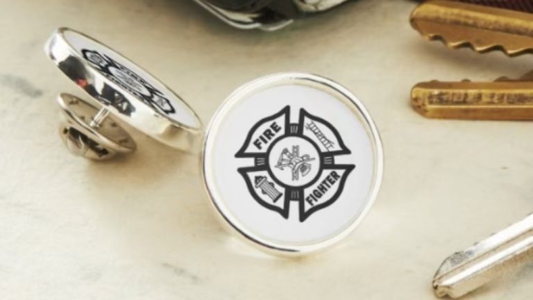 Fire Prevention Lapel Pin