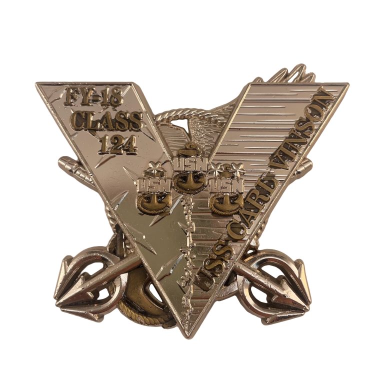 FY-18 CLASS 124 USS CARL VINSON Challenge Coin
