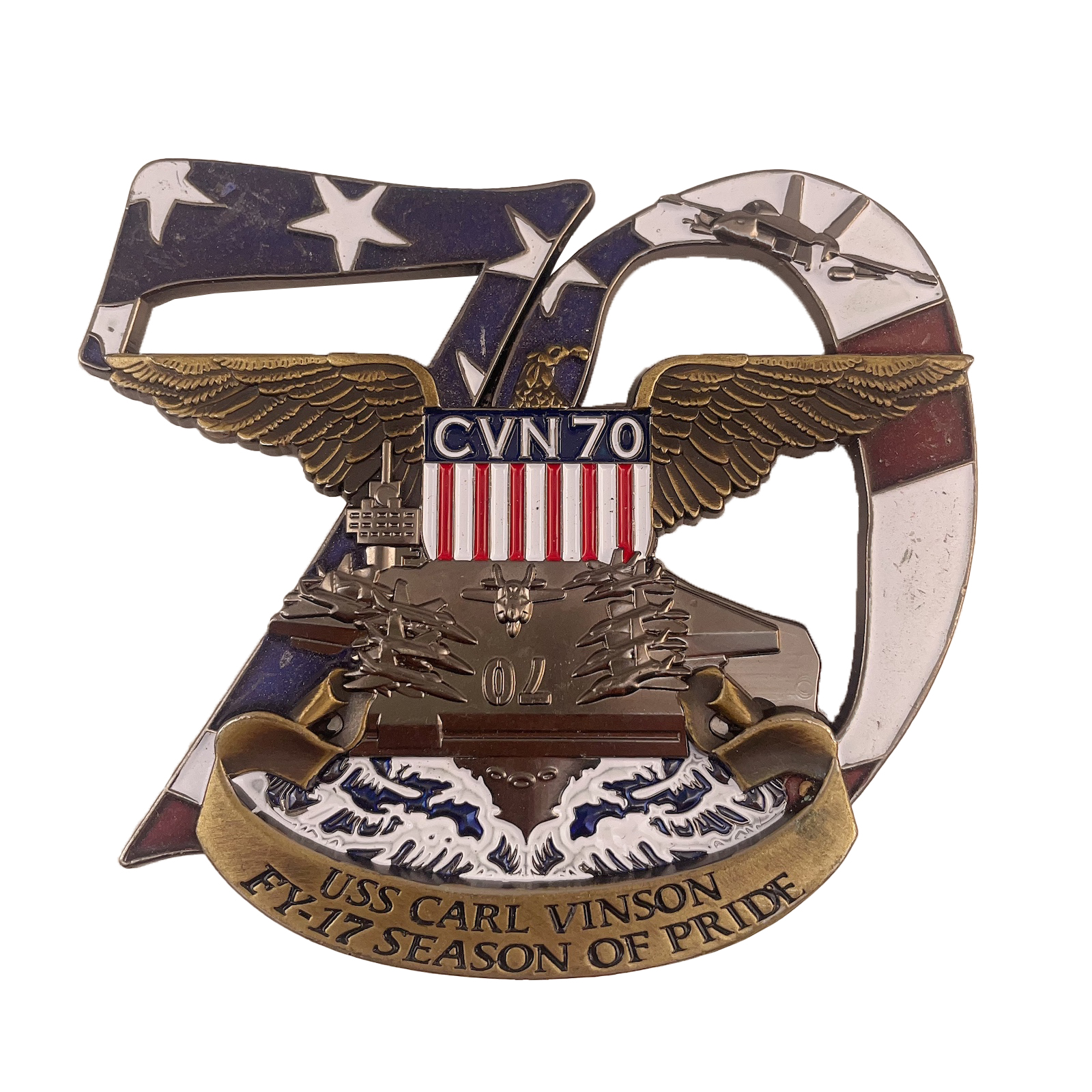 USN Fiscal Year 2017 Commemorative Coin