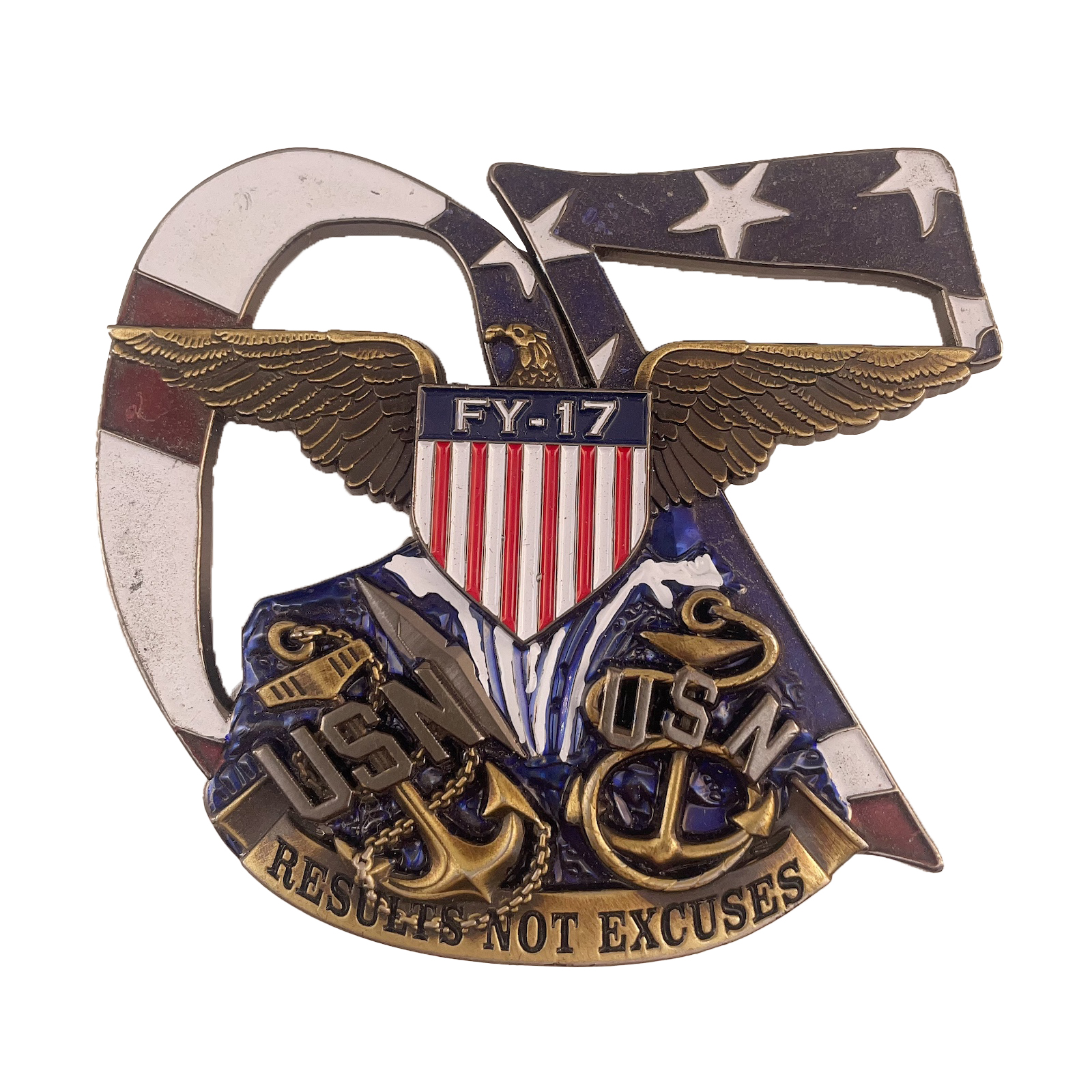 USN Fiscal Year 2017 Commemorative Coin