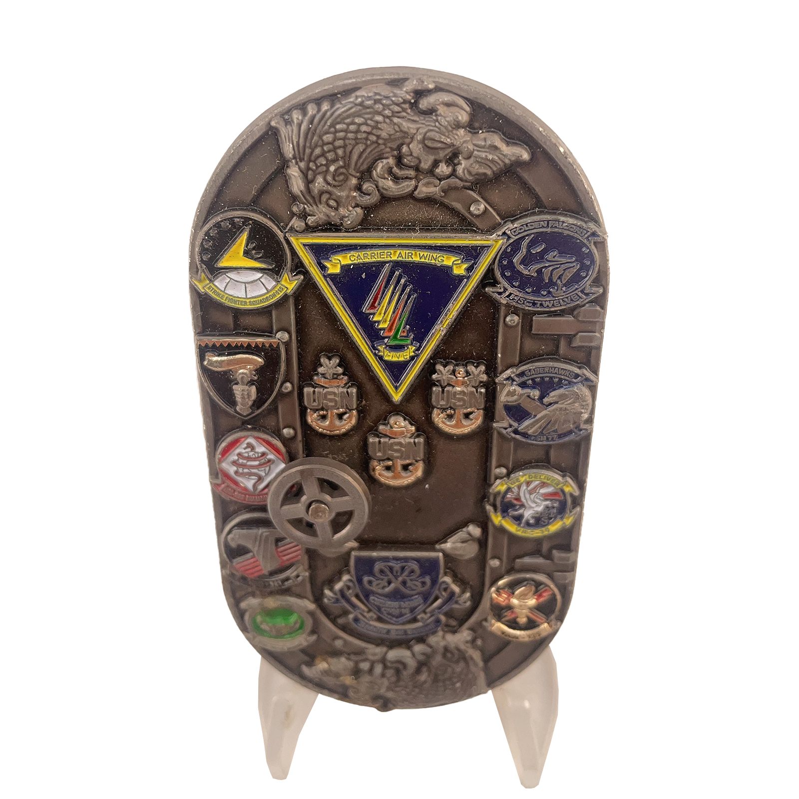 USN CVW-5 Challenge Coin