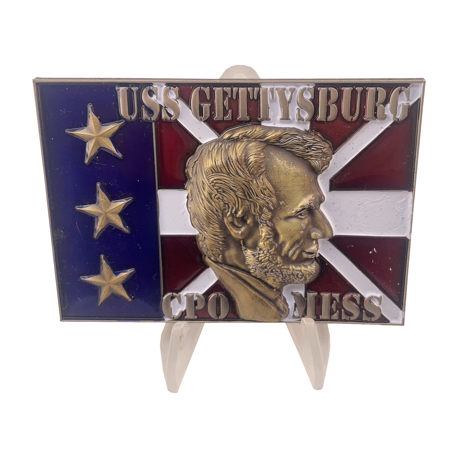 USS Gettysburg Chief Petty Officer Challenge Coin