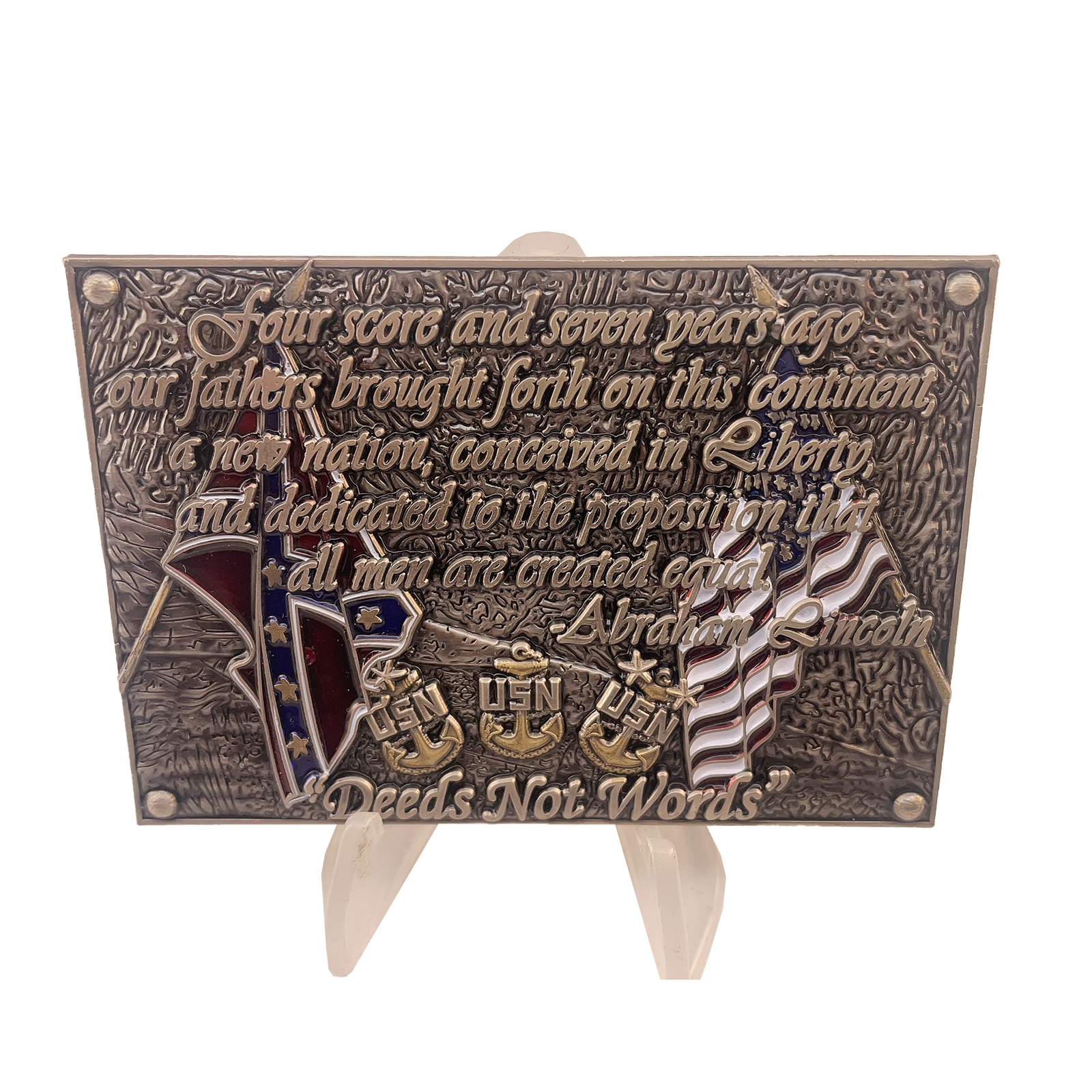 USS Gettysburg Chief Petty Officer Challenge Coin