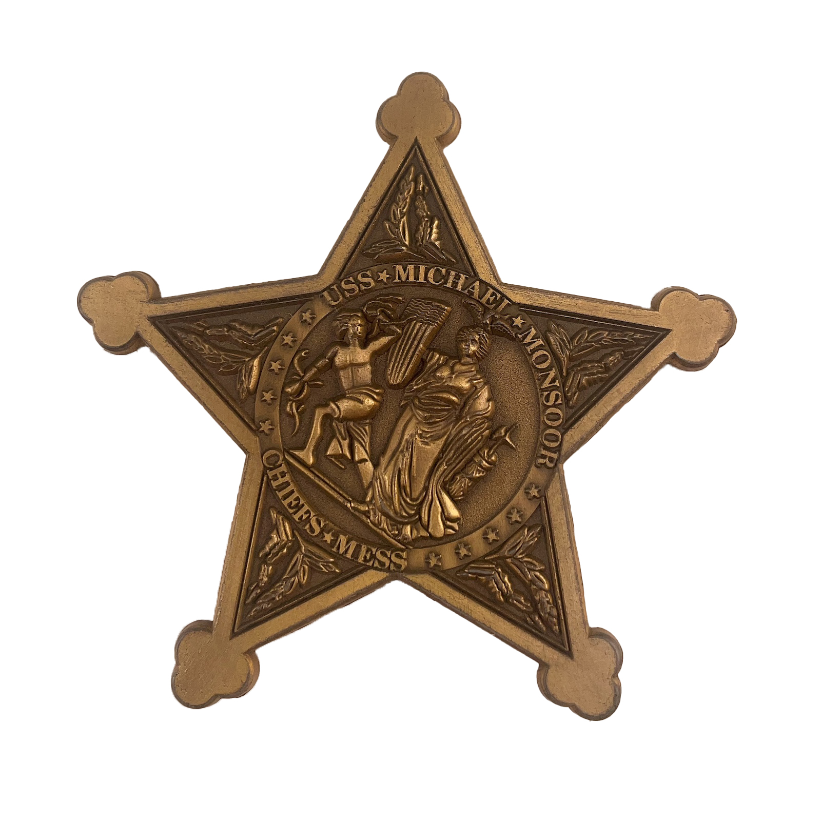 USS Michael Monsoor DDG-1001 Challenge Coin